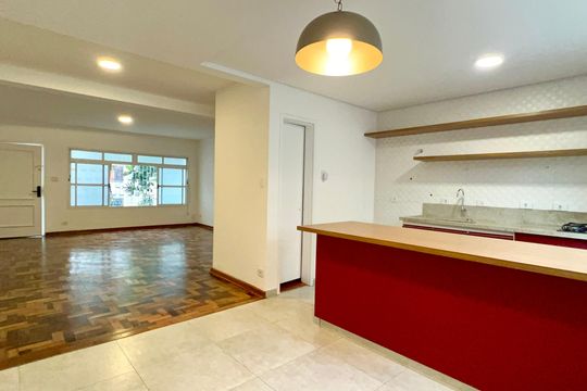 Cozinha de casa para alugar com 3 quartos, 120m² em Jardim Paulistano, São Paulo