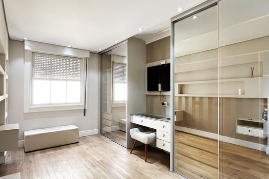 Quarto de apartamento para alugar com 2 quartos, 200m² em Ponta da Praia, Santos
