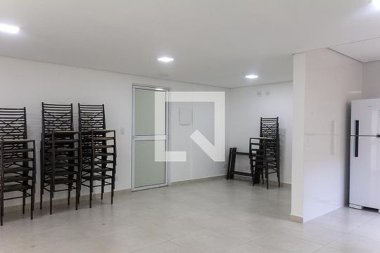 Área comum - Salão de festas de apartamento para alugar com 2 quartos, 66m² em Centro, São Bernardo do Campo