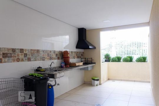 Área comum - Churrasqueira de apartamento para alugar com 2 quartos, 66m² em Centro, São Bernardo do Campo