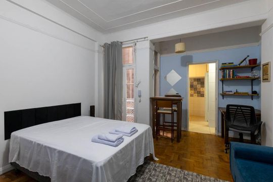 Kitnet/Studio à venda com 1 quarto, 35m² em República, São Paulo