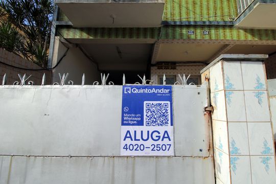 Placa de apartamento para alugar com 1 quarto, 50m² em Braz de Pina/(Penha Circular), Rio de Janeiro