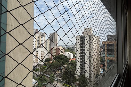 Vista Sala de apartamento à venda com 3 quartos, 101m² em Vila Clementino, São Paulo