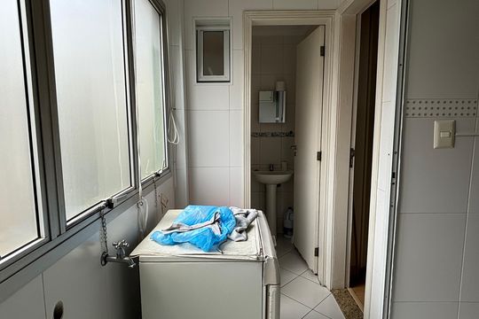 Área de Serviço de apartamento para alugar com 3 quartos, 101m² em Vila Clementino, São Paulo
