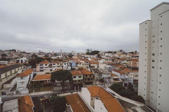 Vista da Suíte de apartamento para alugar com 2 quartos, 70m² em Carandiru, São Paulo