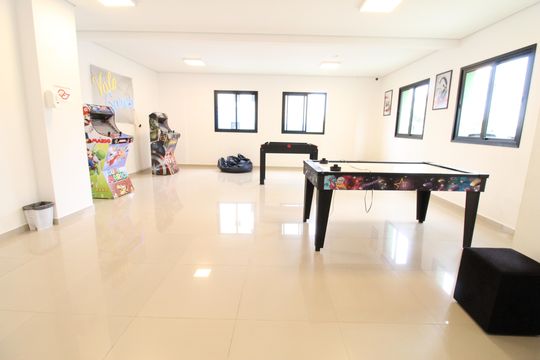 Área comum - Sala de Jogos de apartamento para alugar com 3 quartos, 63m² em Jardim América, São José dos Campos