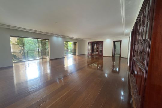 Sala de apartamento para alugar com 5 quartos, 424m² em Real Parque, São Paulo