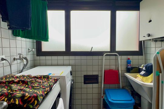 Área de Serviço de apartamento para alugar com 1 quarto, 56m² em Pinheiros, São Paulo