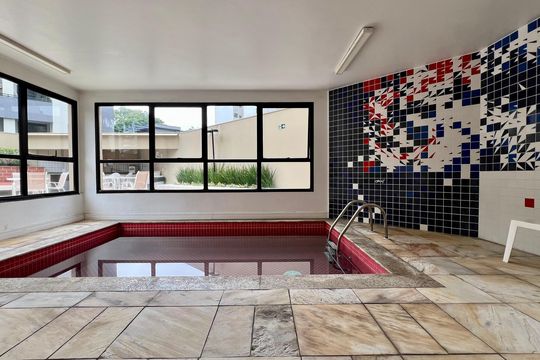 Área comum de apartamento para alugar com 1 quarto, 56m² em Pinheiros, São Paulo