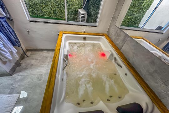 Banheiro da Suíte de casa para alugar com 2 quartos, 90m² em Laranjeiras, Rio de Janeiro