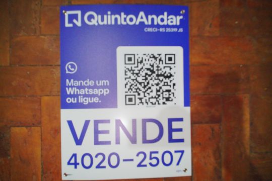 Placa de apartamento à venda com 2 quartos, 100m² em Rio Branco, Novo Hamburgo