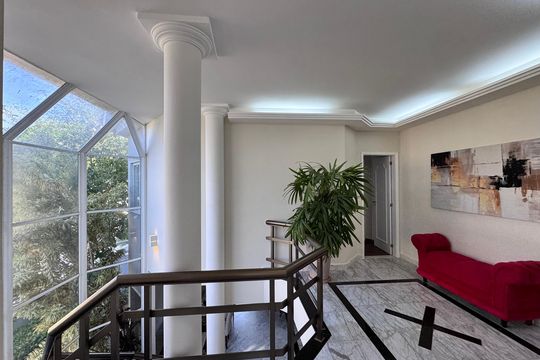 Hall Dormitórios de casa de condomínio para alugar com 6 quartos, 387m² em Recreio dos Bandeirantes, Rio de Janeiro