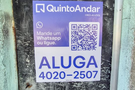 Adesivo Grande QuintoAndar  de casa para alugar com 2 quartos, 180m² em Irajá, Rio de Janeiro