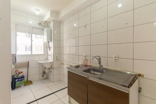 Cozinha de apartamento à venda com 2 quartos, 40m² em Tatuapé, São Paulo
