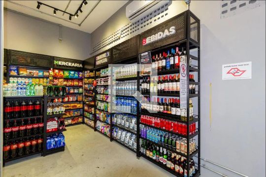 Área comum - Mercadinho de apartamento para alugar com 1 quarto, 20m² em Brás, São Paulo