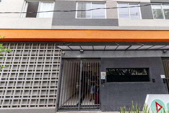 Fachada de apartamento para alugar com 1 quarto, 20m² em Brás, São Paulo