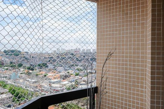 Varanda da suíte 2 de apartamento para alugar com 4 quartos, 190m² em Rudge Ramos, São Bernardo do Campo