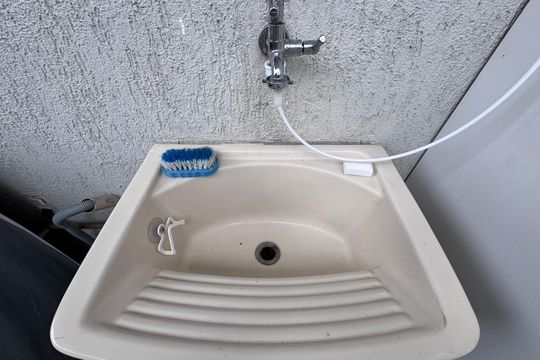 Área de Serviço de casa de condomínio à venda com 2 quartos, 60m² em Vargem Pequena, Rio de Janeiro