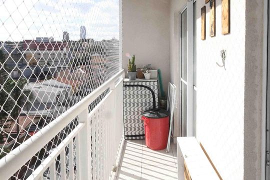 Varanda de apartamento à venda com 1 quarto, 27m² em Vila Ema, São Paulo
