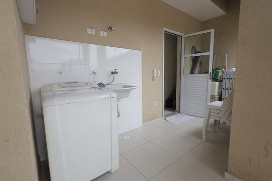 Área de Serviço de apartamento à venda com 2 quartos, 85m² em Jardim Irene, Santo André