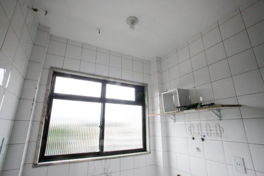 Área de Serviço de apartamento à venda com 2 quartos, 75m² em Taquara, Rio de Janeiro