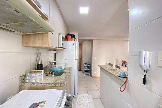 Cozinha de apartamento à venda com 1 quarto, 44m² em Cachambi, Rio de Janeiro