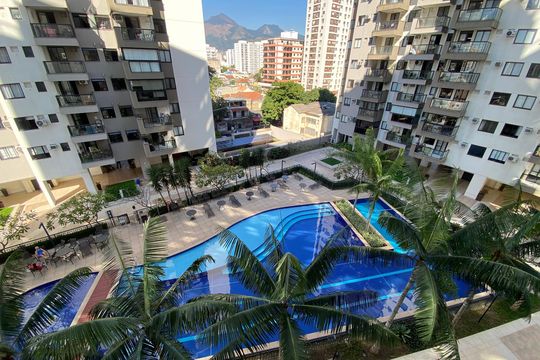 Vista da Varanda da Sala de apartamento à venda com 1 quarto, 44m² em Cachambi, Rio de Janeiro