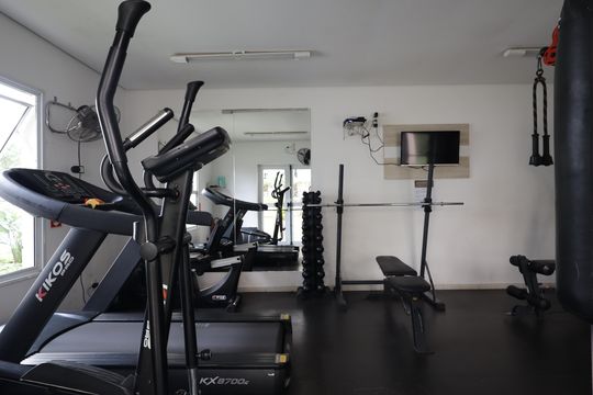 Área comum - Academia de apartamento à venda com 2 quartos, 49m² em Vila Andrade, São Paulo