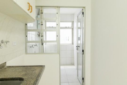 Cozinha de apartamento à venda com 3 quartos, 93m² em Água Verde, Curitiba