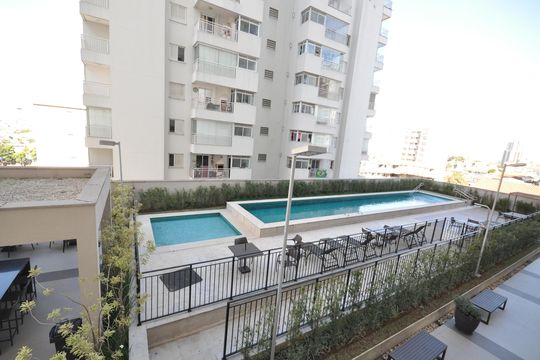 Vista da Sacada da Sala de apartamento para alugar com 2 quartos, 60m² em Vila Mazzei, São Paulo