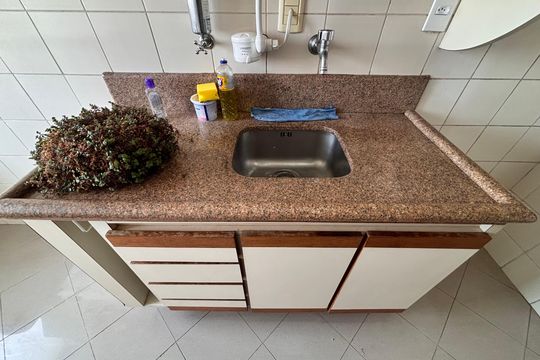 Cozinha de apartamento para alugar com 2 quartos, 60m² em Planalto Paulista, São Paulo