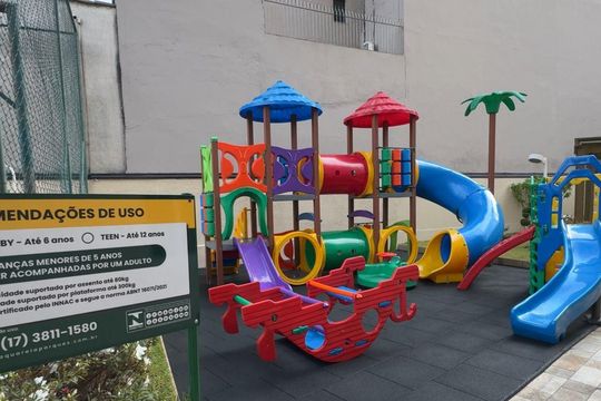 Área Comum - Playground de apartamento à venda com 3 quartos, 132m² em Jardim do Mar, São Bernardo do Campo