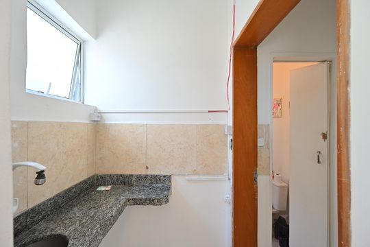 Cozinha de casa para alugar com 2 quartos, 70m² em Vila Clementino, São Paulo