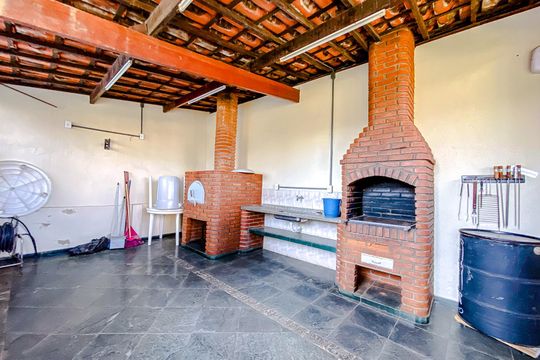 Área comum - Churrasqueira de apartamento à venda com 2 quartos, 55m² em Vila Invernada, São Paulo