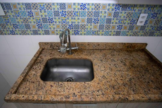 Cozinha de apartamento à venda com 2 quartos, 50m² em Centro, Diadema
