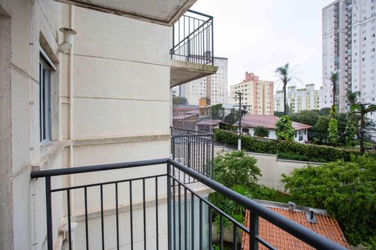 Varanda da Sala de apartamento à venda com 2 quartos, 50m² em Centro, Diadema