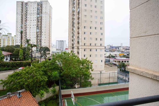 Varanda da Sala de apartamento à venda com 2 quartos, 50m² em Centro, Diadema
