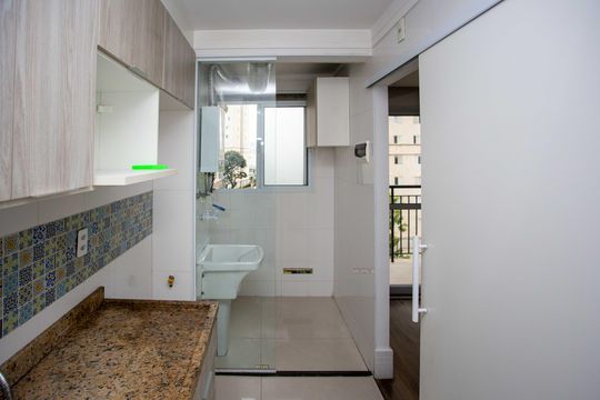 Cozinha de apartamento à venda com 2 quartos, 50m² em Centro, Diadema