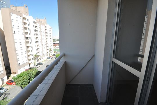 Sacada da Sala de apartamento à venda com 2 quartos, 58m² em Jardim Andaraí, São Paulo