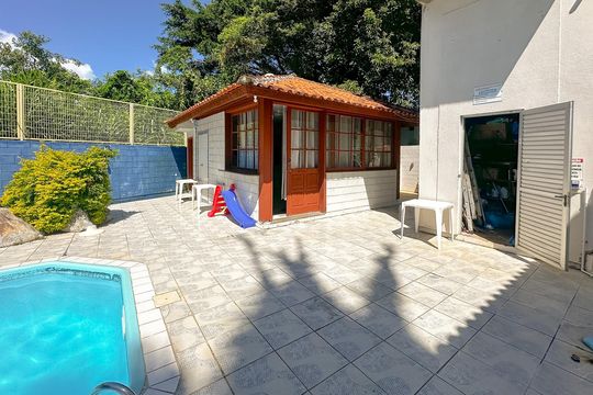 Área comum - Piscina de apartamento para alugar com 3 quartos, 69m² em Canasvieiras, Florianópolis