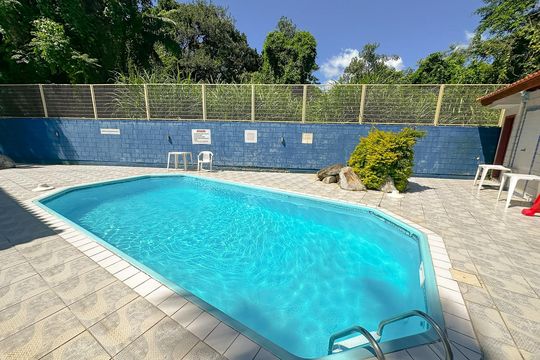 Área comum - Piscina de apartamento para alugar com 3 quartos, 69m² em Canasvieiras, Florianópolis