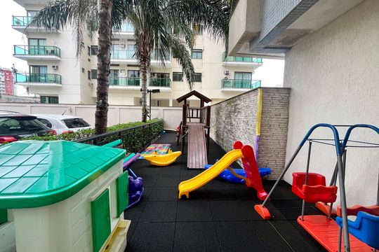 Área comum - Playground de apartamento para alugar com 3 quartos, 90m² em Jacarepaguá, Rio de Janeiro