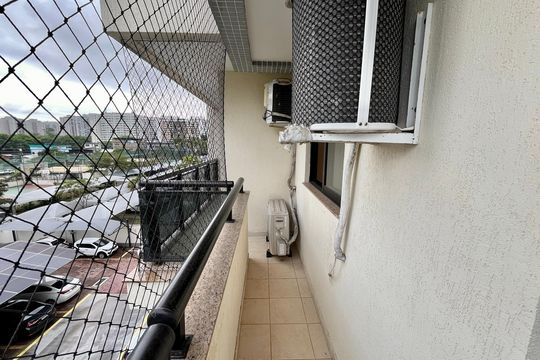 Varanda de apartamento para alugar com 3 quartos, 90m² em Jacarepaguá, Rio de Janeiro