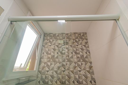 Banheiro Social de apartamento para alugar com 3 quartos, 100m² em Marechal Rondon, Canoas