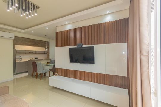 Sala de apartamento para alugar com 3 quartos, 100m² em Marechal Rondon, Canoas