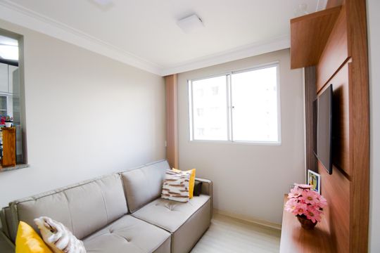 Sala de apartamento à venda com 2 quartos, 45m² em Centro, Guarulhos