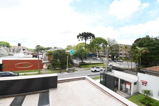 Vista da Sacada de apartamento para alugar com 3 quartos, 100m² em Alto da Rua Xv, Curitiba