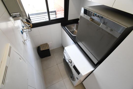 Área de serviço de apartamento para alugar com 3 quartos, 100m² em Alto da Rua Xv, Curitiba