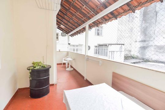 Varanda Quarto 2 de apartamento para alugar com 2 quartos, 90m² em Andaraí, Rio de Janeiro