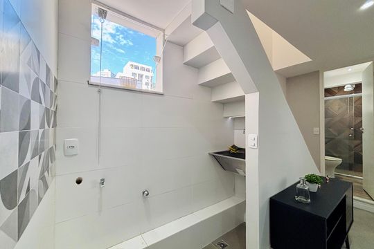 Área de serviço de apartamento para alugar com 1 quarto, 45m² em Botafogo, Rio de Janeiro